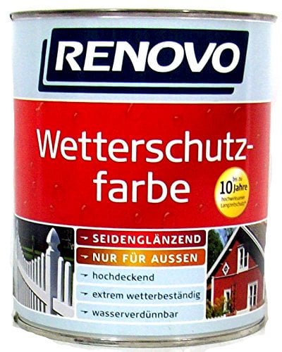 Renovo Wetterschutzfarbe RAL 8014 sepiabr. 2,5 L