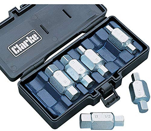 Clarke CHT220 Ölablassschraube Schlüssel-Set, Innensechskant