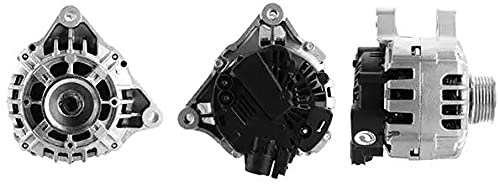 BOSCH 0 986 049 410 Lichtmaschine 80A 14V Drehrichtung im Uhrzeigersinn mit Mehrfachriemenscheibe Kompatibel mit PEUGEOT 207 WA, WC 4941 9630204580 5705AZ