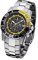 FIREFOX Zion FFS17-109 schwarz/gelb Herrenuhr Armbanduhr Chronograph massiv Edelstahl Sicherheitsfaltschließe 10 ATM Water Resistant