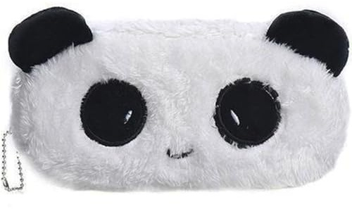 Cute Lovely Soft Plush Panda Pencil Pen Case Bag in Bag Cosmetic Makeup Bag Pouch by Generic