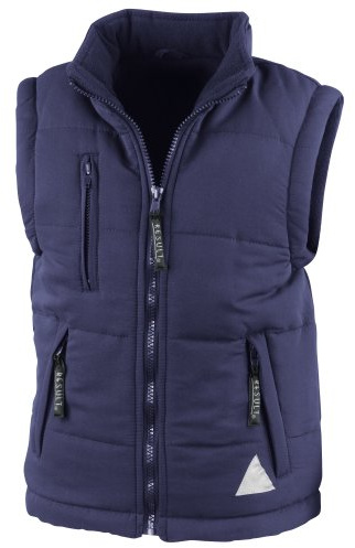 Result Junior Ultra Padded Bodywarmer, Navy, XL (11-12)