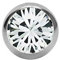 eeddoo Piercingkugel Kristall Silber Edelstahl Gewinde: 1,2 mm Kristallklar 2,5 mm