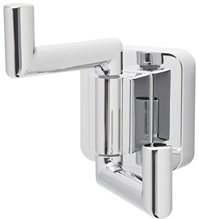 Speakman SA-2408 Kubos Double Robe Hook, Polished Chrome