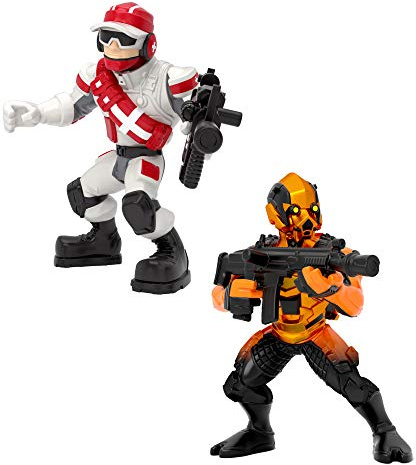 Fortnite 63569 2 x Battle Royale Collection Figuren – Triage Trooper & Vertex