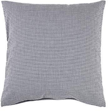 Hans-Textil-Shop Kissenbezug 30x30 cm Karo 2x2 mm Dunkelgrün Baumwolle - Kariert, Reißverschluss, Kissenhülle, Deko, Qualität Made in EU