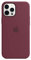 Apple Silicone Case with MagSafe (for iPhone 12 Pro Max) - Plum Purple