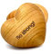 Thankgoods Sag´s mit Herz Handschmeichler Be Strong! Holzherz mit Gravur