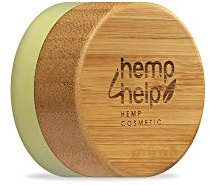 Hemp4Help 100 Prozent Natürlicher feuchtigkeitsspendender Lippenbalsam,Bio Hanf, Natural Bienenwachs, mit Vitamin E und Pfefferminzöl, 1 Dose, Plastikfrei (Manuka Honig)