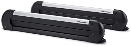 Volkswagen 000071129M Skihalter Snowboardhalter Basic 4/2 Grundträger Dachgepäck T-Nut Tragstäbe, für 4 Paar Ski oder 2 Snowboards