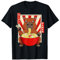 Capybara Nagetier Säugetiere Wasserschwein Kawaii Ramen T-Shirt