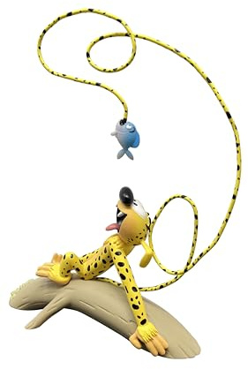 Plastoy Figur Marsupilami und Piranha