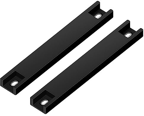 Magnetischer Kennzeichenhalter für Autohändler, Nummernschilder auf Testfahrten, Magnet-Kennzeichenhalter, Nummernschild-Magnethalterung, Nummernschildmagnet, Schwarz, 2 Stück