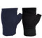 2 Paar Fleece Fingerlose Handschuhe mit Daumenloch für Damen & Herren Winter Halbe-Finger Handschuhe Touchscreen Handschuhe Fahrhandschuhe Unisex Pulswärmer Handschuhe für Skifahren Radfahren