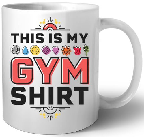 Luxogo This Is My Gym Keramik Tassen Mug