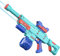 Wasserpistole Elektrisch für Kinder, USB Wiederaufladbar Super Pistols 25-32 ft mit Großer Reichweite mit 650ML Tank XXL 2 Modi Soaker Gun Spielzeug für Draussen Junge Mädchen & Erwachsene