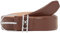 Calvin Klein Damen Gürtel Loop Round Buckle Belt aus Leder, Braun (Cioccolate Lab), 70 cm