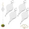 Fippy 4PCS Ampelaufzug Blumenampel Pflanzenlift, Pflanzen Seilzug für Töpfe, Plant Pulley Hangers zum Aufhängen von Pflanzkörben, Vogelfutterspender, Pflanzenwachstumslicht