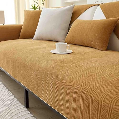 MTHGH Couch Bezug Sofaschutz，rutschfest L Form 1 2 3 4 Sitzer Sofabezug ，sofaschoner Katze Hund Decke Ecksofa Outdoor Sofa Überwurf(Q,90x210cm)