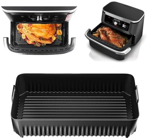 Accessoire Air Fryer Ninja Foodi Flex 10,4 L AF500EU - Moule Silicone pour Ninja Foodi Max AF500EU (10,4L)