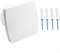 Household Bathroom Ventilation Fan, Intelligent Exhaust Fan, Silent Inline Extractor Fan Humidity Sensing Start, Adjustable Delay Shutdown(6” fan with Humidistat)