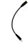 HELEVIA Mini USB to 3.5mm Three Pole Audio Jack Microphone Adapter Cable for Gopro Camera