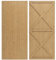 DKIEI Wooden Garden Gate, 183x100 cm Wooden Gate for Garden