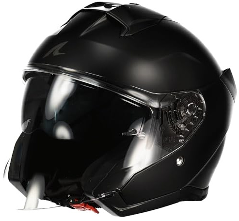 SHARK, Jet-Motorradhelm SKWAL JET DARK SHADOW Mat Black KMA, M