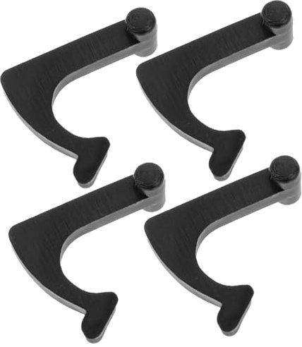 WESIEVYA 4 Piezas De Soporte para Tocadiscos con Hebilla para Brazo De Tocadiscos, Adaptador para De Vinilo, Accesorios para Tocadiscos De Vinilo, Adaptador para Brazo De Tocadiscos,