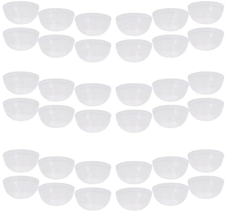 WEKADRIN Facial Mask Mixing Bowls 30 Pcs PVC Cosmetic Beauty Bowls 2.36 Inch Diameter for Spa Home DIY Hair Care and Skincare