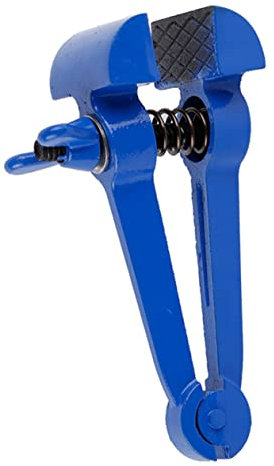 Mipcase Schraubstock Aus Stahl Für Handarbeit Befestigungsknopf Fester Klemmenhaken Tragbar Und Leicht