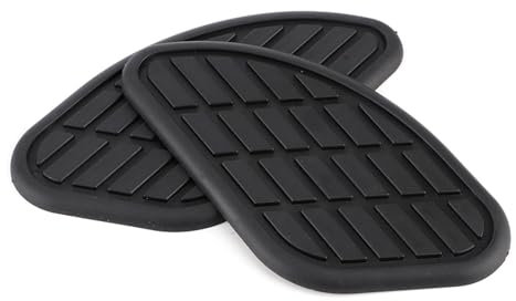 Fdit Adesivo per lo Shopping Universale in Moto con un Riff del Ginocchio per Stile Vintage e Protezione della Coscia (BLACK)