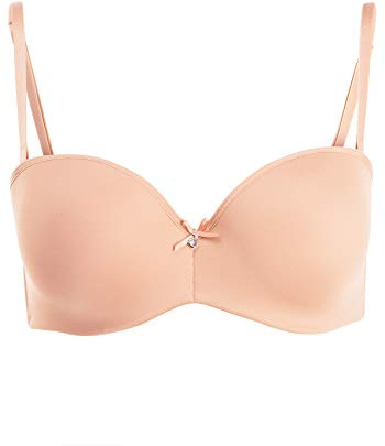 LASCANA Damen Multiway Push-Up BH mit abnehmbaren Trägern, Beige (Skin 731), 85B (Herstellergröße:85B)