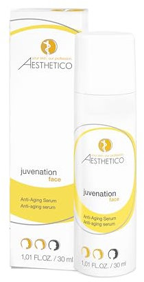 AESTHETICO juvenation, 30 ml - Anti-Aging-Serum mit Hyaluron und fältenglättendem Effekt, regeneriert und verjüngt die Haut, intensiv feuchtigkeitsspendend