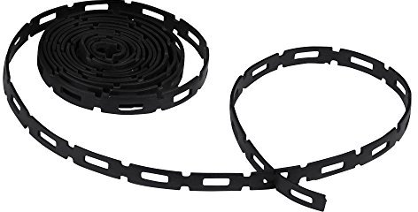 EASYFLEX 1100-2 FirmFlex Chain Lock Tree Tie, 100 Foot, Black