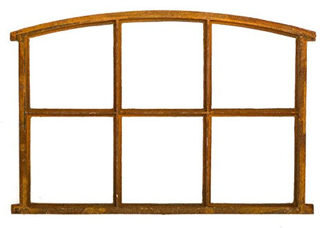 Stallfenster Eisenfenster Scheunenfenster Eisen Fenster 83x60cm im Antik-Stil