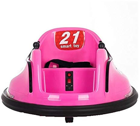 12V Children’s Waltzer Car Battery Operated Electric Ride On Toy - Pink | Ride On Car | Outdoor Toys | Toy Car, Ride On Car | 360 Degree Spin | Powered by Twin Motors