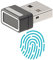 Xystec Fingerprint Sensor: Kleiner USB-Fingerabdruck-Scanner für Windows 10, 10 Profile (Fingerscanner, Fingerprint Scanner USB, Fingerabdruckscanner für PC)