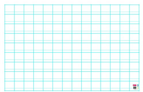 AC-Déco Whiteboards, weich, trocken abwischbar, L 80 x L 120 cm, doppelte Linien