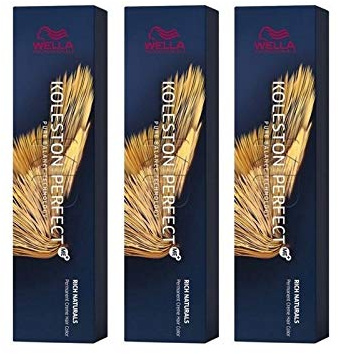 Wella 3 er Pack Koleston Perfect Me+ KP RICH NATURALS 8/3 hellblond gold