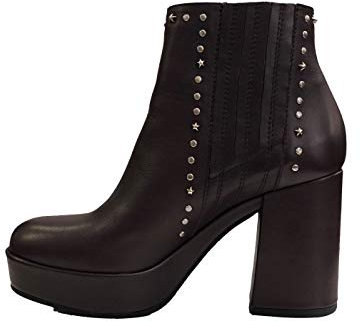 janet&janet Polacco Clash Scarpa Donna 35, Bordeaux/Bordeaux