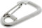 Inzopo 304 Stainless Steel Snap Hook Secure Carabiner Spring Clip Boat Trailer with Rope Holder for Climbing Kayaking 8cm