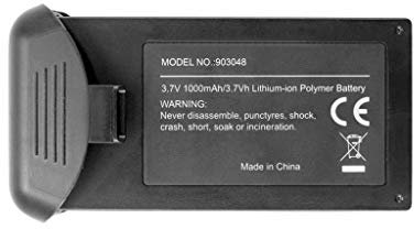 ZYGY 1PCS 3.7V 1000mah Batterie au Lithium pour HS110D Photographie Aérienne Quadrirotor Accessoires RC Drone Batterie