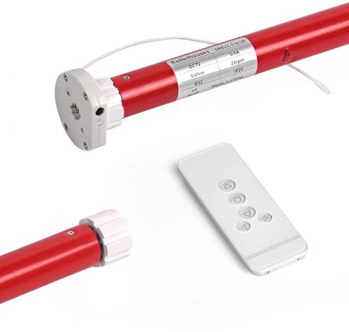 Rollerhouse1.125(28mm) Battery Roller Shade Motor Kit with Remote Control for Electric Window Blinds