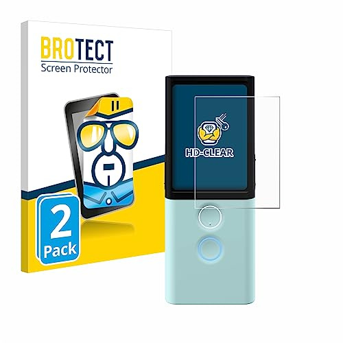 BROTECT (2 Stück Schutzfolie für Vasco Translator M3 Displayschutz Folie Made in Germany, Ultra-Klar