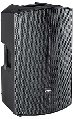 Fame Audio Discovery 12A DSP, Aktiver 2-Wege-Lautsprecher, 12 Tieftöner, 1,35 HF-Hochtontreiber, 400W RMS, 1600W Peak, DSP mit Presets und EQ-Einstellungen, XLR/Klinke, Cinch/AUX Eingänge, 35mm