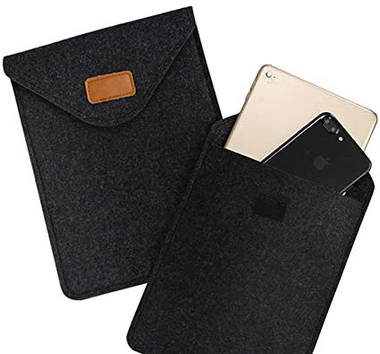 Filz-Tablet-Hülle für Samsung Galaxy Tab S8 / S7 / S6 / A8 10.5 / A7 10.4 / S6 Lite / S5e / iPad 10.2 / iPad Pro 11 / iPad Air 10,9 Zoll / Fire HD 10 / Nokia T20 / TCL Tab 10s