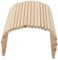 Wooden Ladder Bridge, Safe Rommy Bite Resistant Wooden Hamster Bridge Entertainment Venue for Rabbits for Guinea Pigs 20 * 40CM