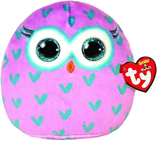 Ty Toys Winks Owl Squishie Beanie - Mini