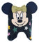 Sun City Minnie Mouse Baby Mädchen Winter-Mütze Strick-Mütze, Farbe:Dunkel-Blau, Größe:48